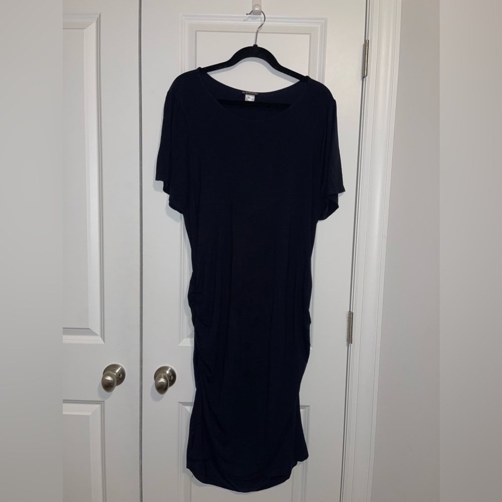 Venus Women’s Shirt Dress Size 3X Black